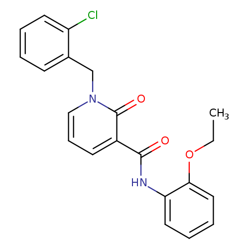 1-[(2-chlorophenyl)methyl]-N-(2-ethoxyphenyl)-2-oxo-1,2-dihydropyridine-3-carboxamide