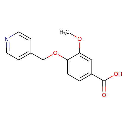 3-methoxy-4-(pyridin-4-ylmethoxy)benzoic acid