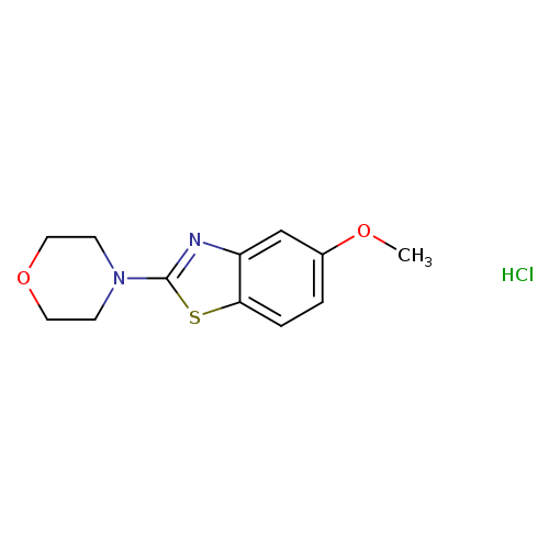 5-methoxy-2-(morpholin-4-yl)-1,3-benzothiazole hydrochloride