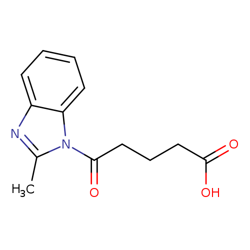 5-(2-Methyl-1H-benzo[d]imidazol-1-yl)-5-oxopentanoic acid