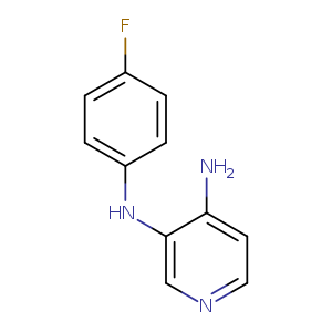 N3-(4-fluorophenyl)pyridine-3,4-diamine