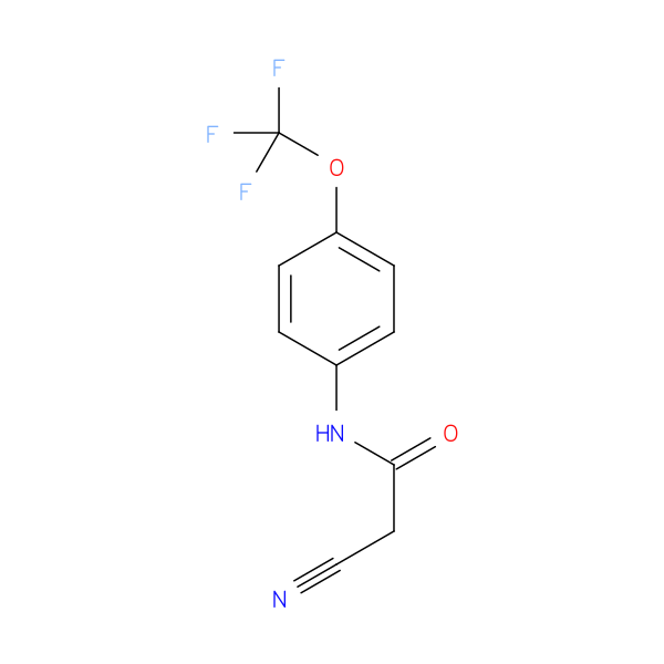 Acetamide, 2-cyano-N-[4-(trifluoromethoxy)phenyl]-