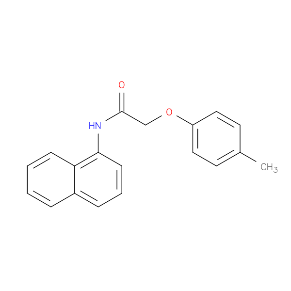 2-(4-methylphenoxy)-N-(1-naphthyl)acetamide