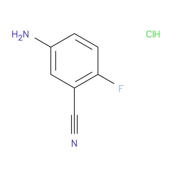 3-Cyano-4-fluoroaniline, HCl