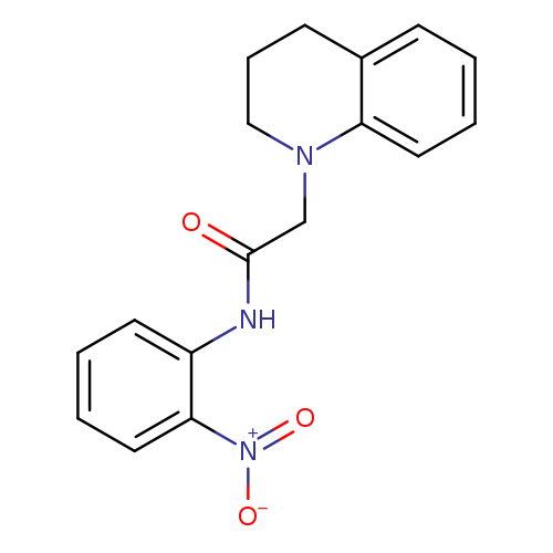 N-(2-nitrophenyl)-2-(1,2,3,4-tetrahydroquinolin-1-yl)acetamide