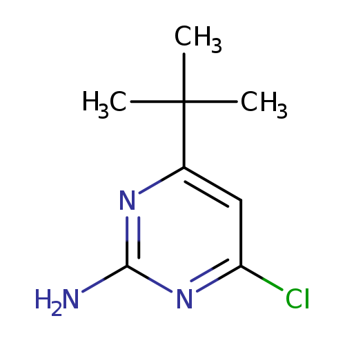 2-Amino-4-chloro-6-(tert-butyl)pyrimidine
