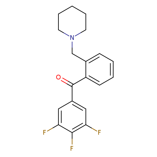 2-Piperidinomethyl-3',4',5'-trifluorobenzophenone