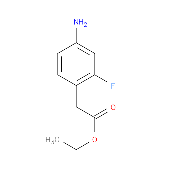 Ethyl 2-(4-amino-2-fluorophenyl)acetate
