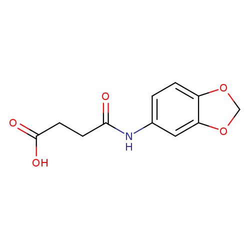 4-(Benzo[d][1,3]dioxol-5-ylamino)-4-oxobutanoic acid