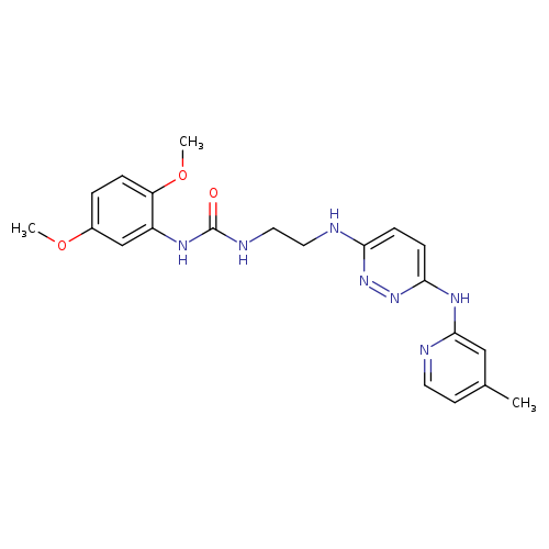3-(2,5-dimethoxyphenyl)-1-[2-({6-[(4-methylpyridin-2-yl)amino]pyridazin-3-yl}amino)ethyl]urea