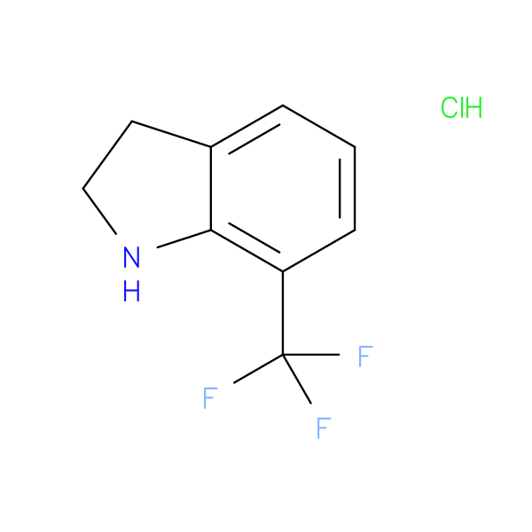 7-(trifluoromethyl)-2,3-dihydro-1H-indole hydrochloride