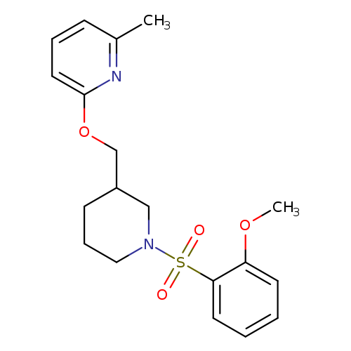 2-{[1-(2-methoxybenzenesulfonyl)piperidin-3-yl]methoxy}-6-methylpyridine