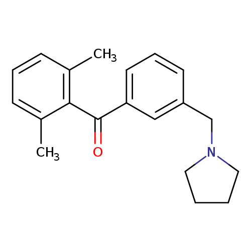 2,6-Dimethyl-3'-pyrrolidinomethyl benzophenone