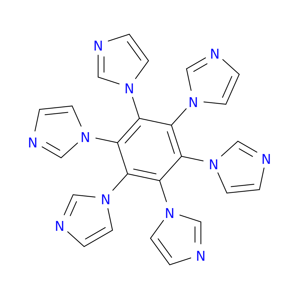1,2,3,4,5,6-Hexa(1H-imidazol-1-yl)benzene