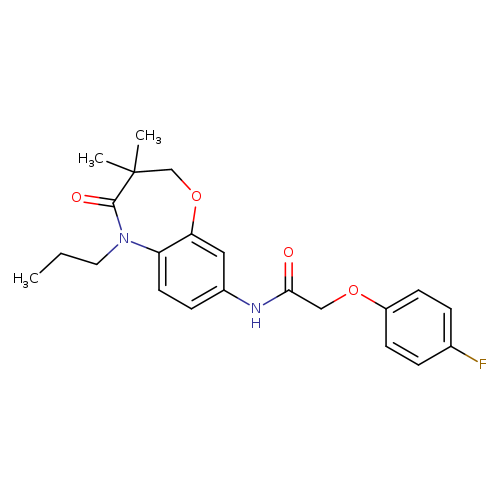 N-(3,3-dimethyl-4-oxo-5-propyl-2,3,4,5-tetrahydro-1,5-benzoxazepin-8-yl)-2-(4-fluorophenoxy)acetamide