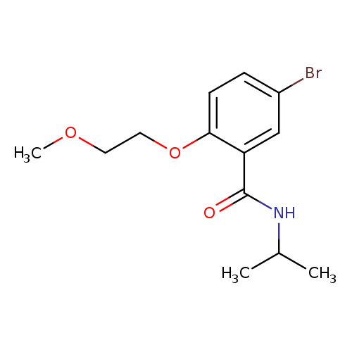 5-Bromo-n-isopropyl-2-(2-methoxy-ethoxy)-benzamide