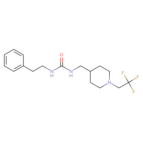 1-(2-phenylethyl)-3-{[1-(2,2,2-trifluoroethyl)piperidin-4-yl]methyl}urea