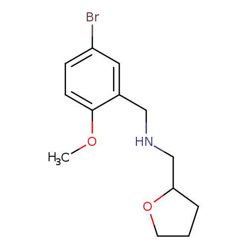 N-(5-bromo-2-methoxybenzyl)-N-(tetrahydro-2-furanylmethyl)amine