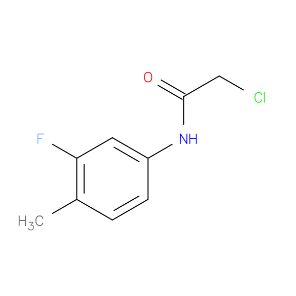 2-Chloro-N-(3-fluoro-4-methylphenyl)acetamide