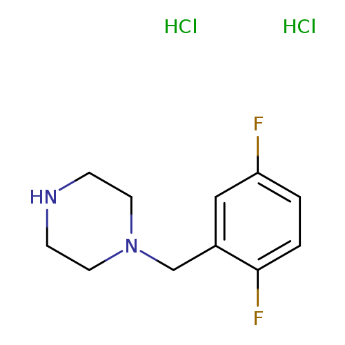 1-[(2,5-difluorophenyl)methyl]piperazinedihydrochloride