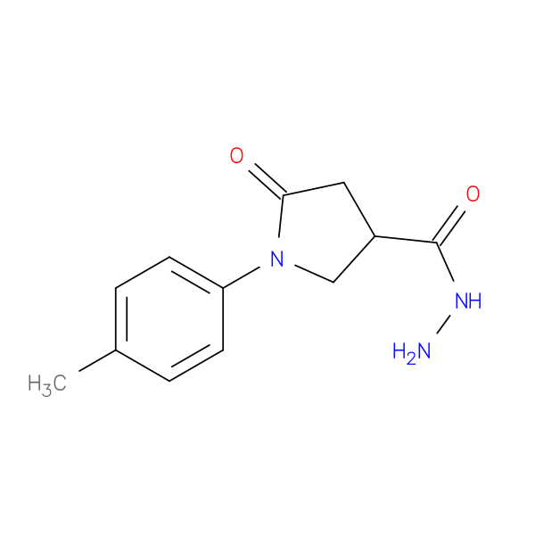 1-(4-Methylphenyl)-5-oxopyrrolidine-3-carbohydrazide