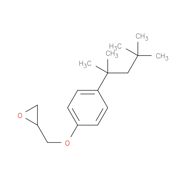 2-((4-(2,4,4-Trimethylpentan-2-yl)phenoxy)methyl)oxirane