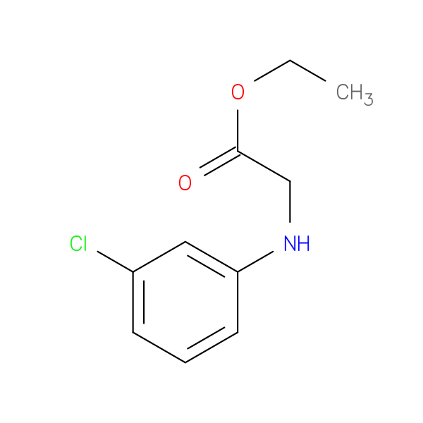 Ethyl N-(3-chlorophenyl)glycinate