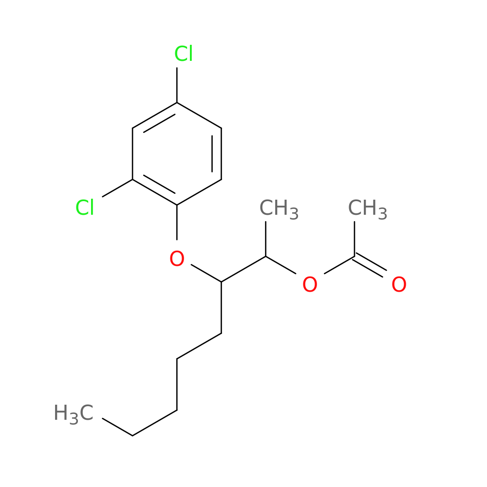 3-(2,4-Dichlorophenoxy)octan-2-yl acetate