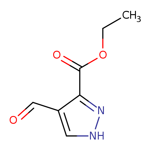 1H-Pyrazole-3-carboxylic acid, 4-formyl-, ethyl ester