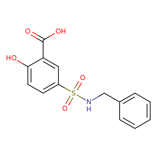 5-Benzylsulfamoyl-2-hydroxy-benzoic acid