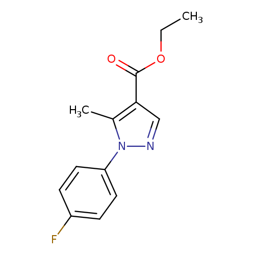 Ethyl 1-(4-fluorophenyl)-5-methyl-1h-pyrazole-4-carboxylate
