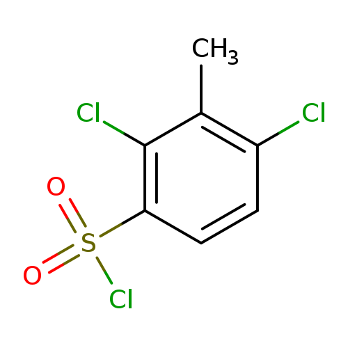 2,4-Dichloro-3-methylbenzene-1-sulfonyl chloride