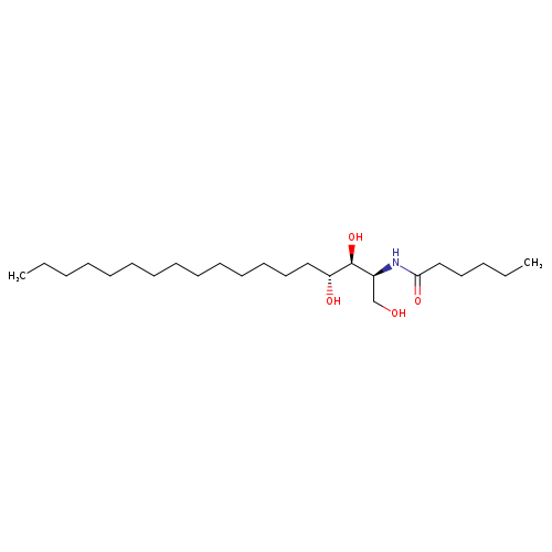 N-[(1S,2S,3R)-2,3-dihydroxy-1-(hydroxymethyl)heptadecyl]-hexanamide