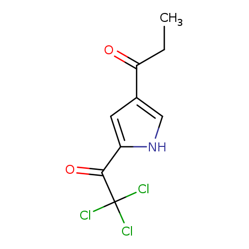1-(5-(2,2,2-Trichloroacetyl)-1H-pyrrol-3-yl)propan-1-one