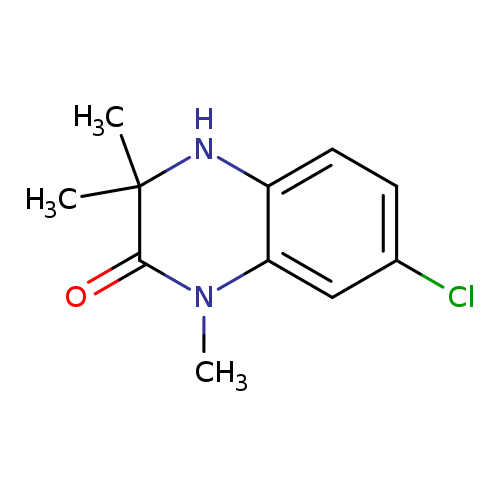 7-chloro-1,3,3-trimethyl-1,2,3,4-tetrahydroquinoxalin-2-one