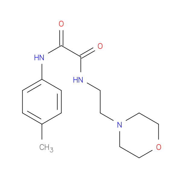 N'-(4-methylphenyl)-N-[2-(morpholin-4-yl)ethyl]ethanediamide