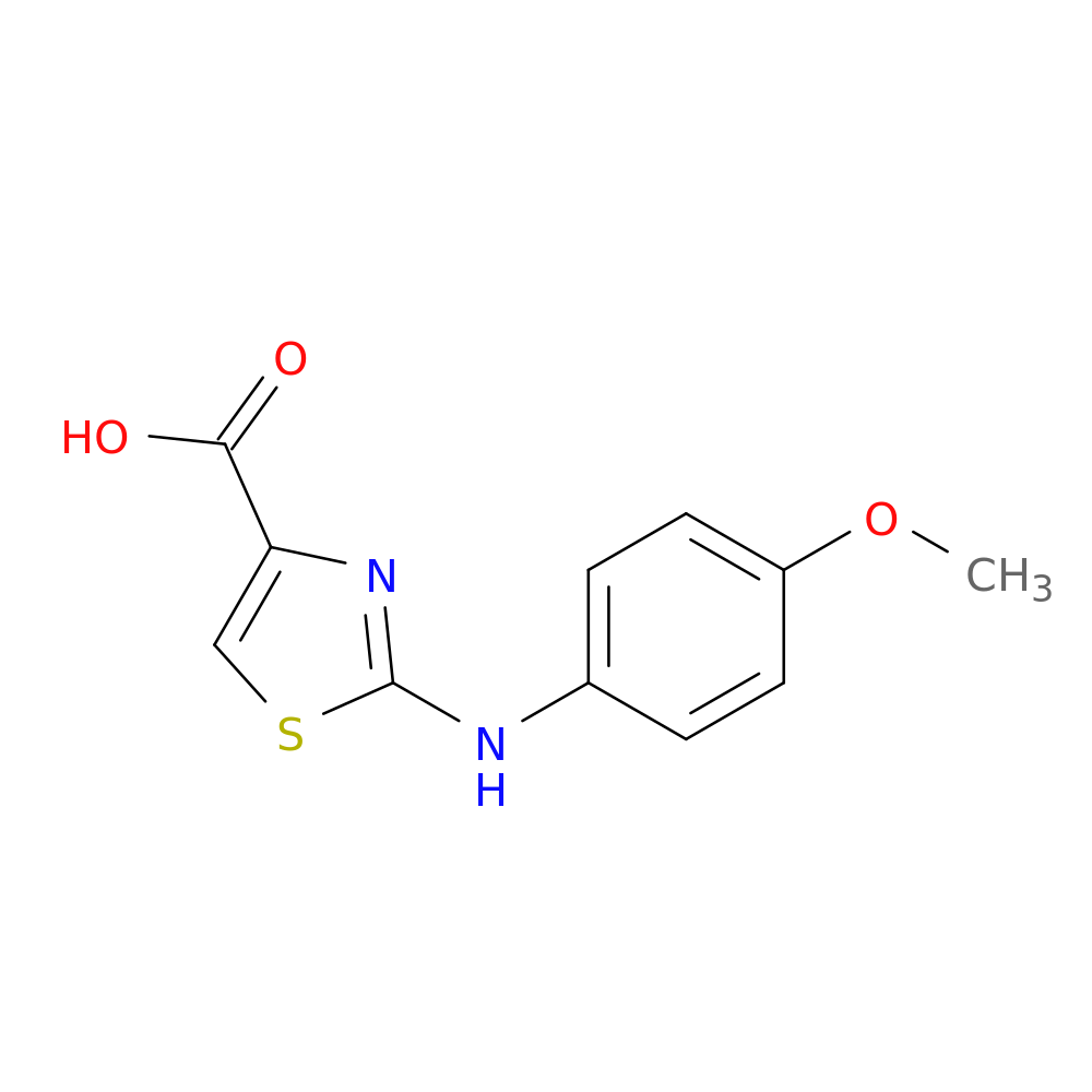 2-((4-Methoxyphenyl)amino)thiazole-4-carboxylic acid