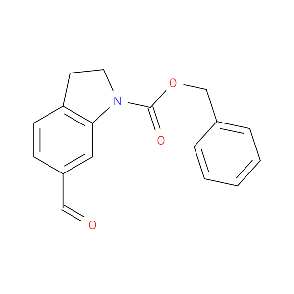 benzyl 6-formyl-2,3-dihydro-1H-indole-1-carboxylate