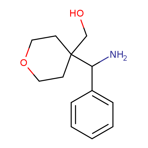 {4-[amino(phenyl)methyl]oxan-4-yl}methanol