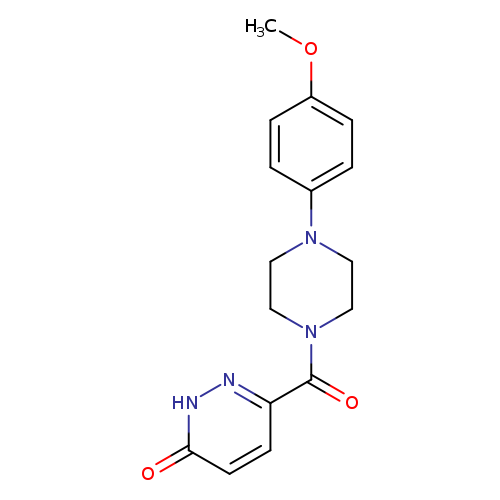 6-[4-(4-methoxyphenyl)piperazine-1-carbonyl]-2,3-dihydropyridazin-3-one