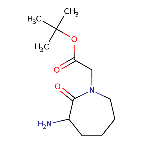 tert-butyl 2-(3-amino-2-oxoazepan-1-yl)acetate