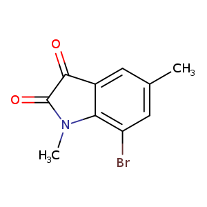 1H-Indole-2,3-dione, 7-bromo-1,5-dimethyl-