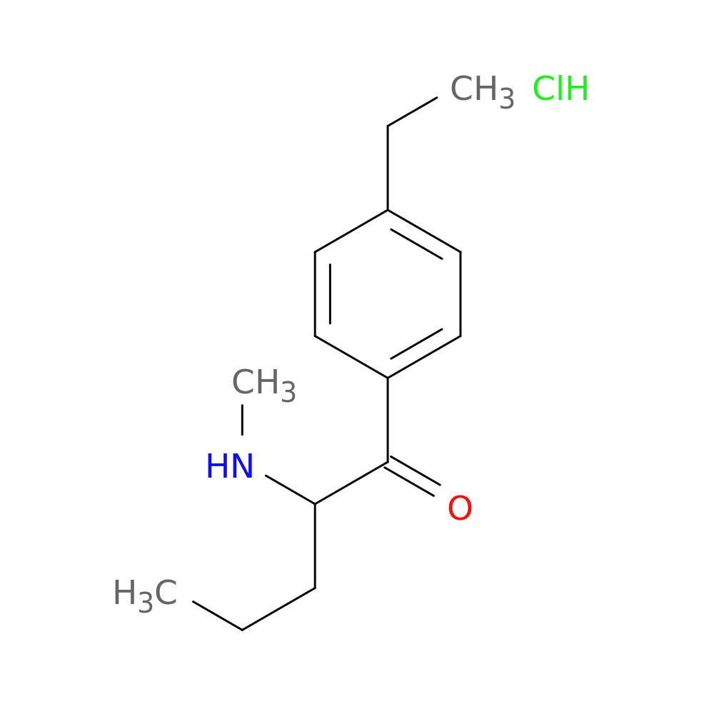 1-(4-ethylphenyl)-2-(methylamino)pentan-1-one,monohydrochloride