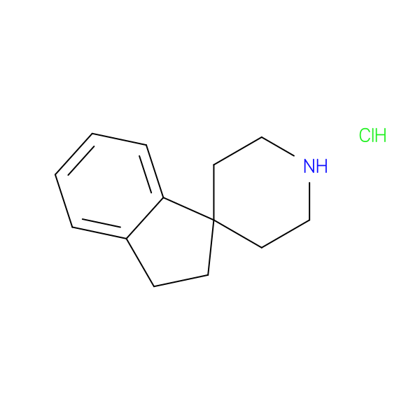 Spiro[1H-indene-1,4'-piperidine], 2,3-dihydro-, hydrochloride (1:1)