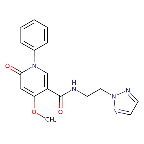 4-methoxy-6-oxo-1-phenyl-N-[2-(2H-1,2,3-triazol-2-yl)ethyl]-1,6-dihydropyridine-3-carboxamide