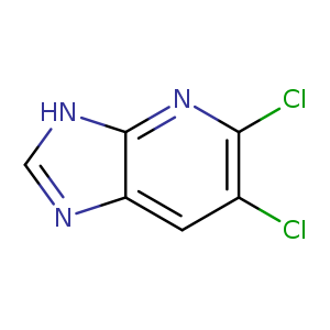3H-Imidazo[4,5-b]pyridine, 5,6-dichloro-