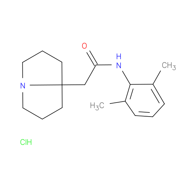 N-(2,6-Dimethylphenyl)-2-(Hexahydro-1H-Pyrrolizin-7A-Yl)Acetamide Hydrochloride