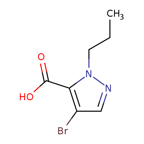 4-Bromo-1-propyl-1H-pyrazole-5-carboxylic acid