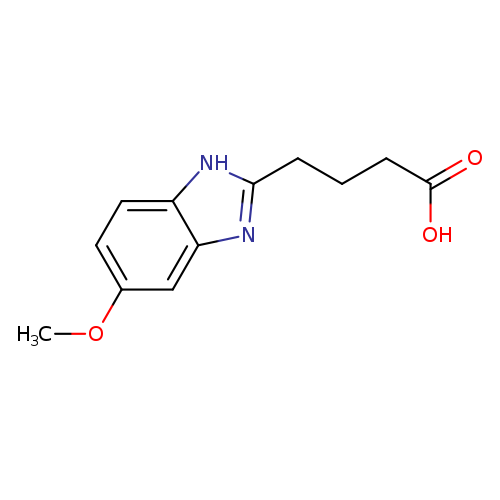 4-(5-Methoxy-1H-benzimidazol-2-yl)butanoic acid