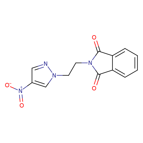 2-[2-(4-nitro-1H-pyrazol-1-yl)ethyl]-2,3-dihydro-1H-isoindole-1,3-dione